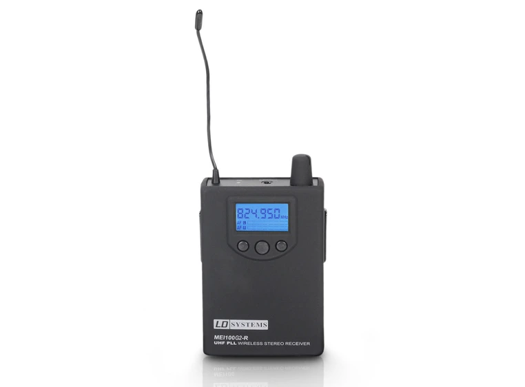 LD Systems MEI 100 G2 BPR - Receiver for LDMEI100G2 In-Ear M 